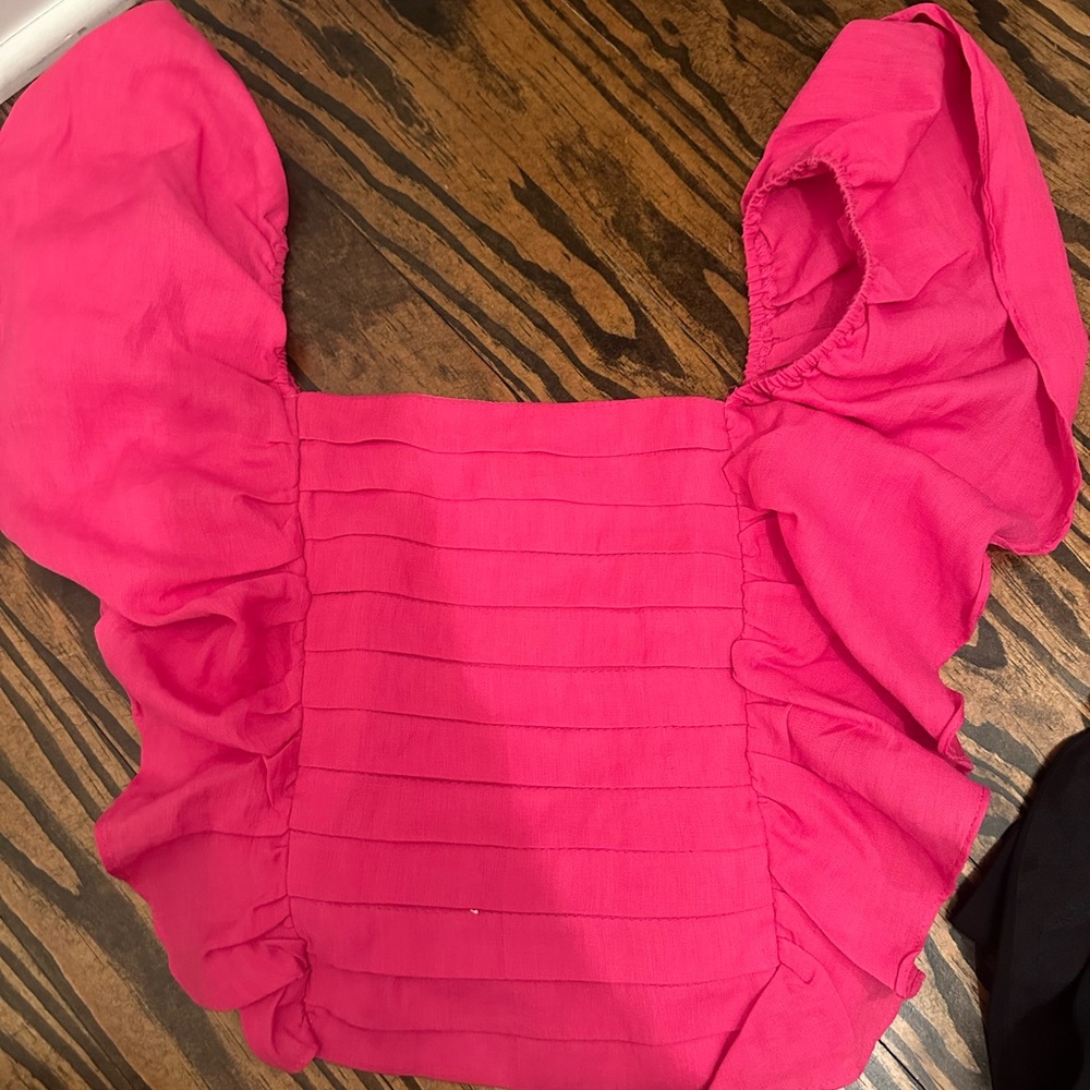 Vestique Vibrant Pink Blouse